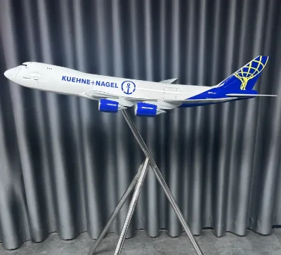 120cm Large-size Resin Airplane Model Long Landing Decoration Passenger Aircraft Decoration Custom Logo