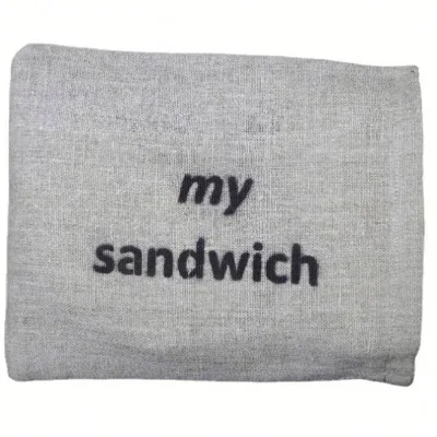 Natural Linen Bread Bag Gift for Mother's Day Bread Keeper