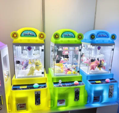 Customize Coin Operated Games Vending Machine Arcade Game Machine Mega Mini Doll Claw Machine with Bill Acceptor UFO Cather