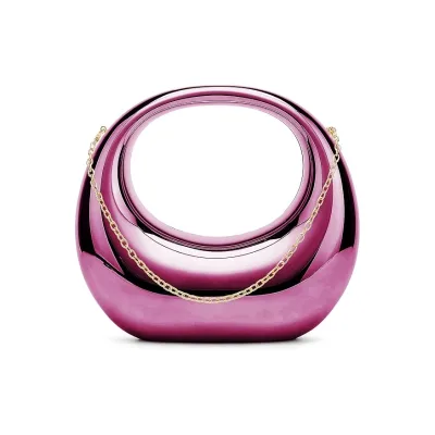 Latest Multi Colors clear Metallic Handbags Luxury Wallet Fashion Fashion Cartoon Dolls Handbag Pu Evening Bag Evening Bags