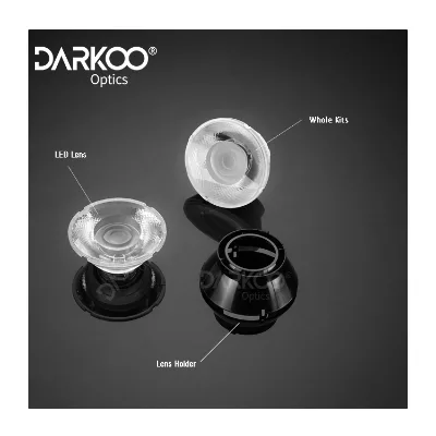 Led Optic Len Darkoo Lens Type 3535 Lenses Cob Light Wholesale Components Optical 36 15Degee for Linear Decoration Led Optic Len