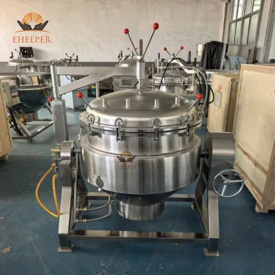 Industrial Large Capacity Pressure Cooker Thickened Tank Explosion Proof Safety Valve High Pressure Stewing Pot for Meat Bone