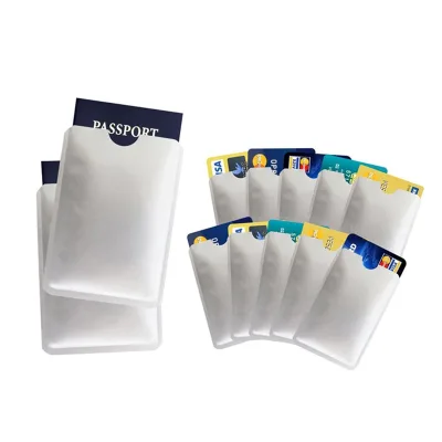 NFC / RFID Blocking Sleeves for Credit Card Protector /   Data Protecting