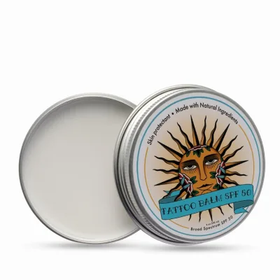 AiXin Private Label 60G Moisturizing Soothing Healing Tattoo Balm Water Resistant Skin Protection Spf 50 Tattoo Aftercare Balm