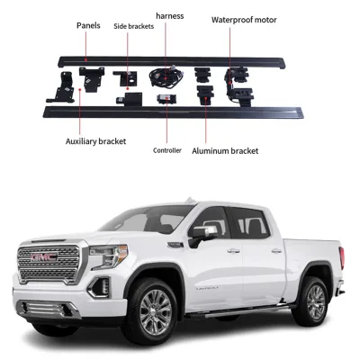 2014-2020 GMC (Sierra 1500) Automatic Foot Step Electric Sliding Steps Pedal Side Step Running Board Power Footrest
