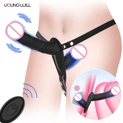 High Quality Silicone Strap on Dildo for Double Penetration With Flexible Shaft and Comfortable Base for Extended Wear Sex Toys
