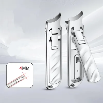 Hot-Selling Multifunctional Foldable Ultra Thin Portable Nail Clippers with Splash Proof Design