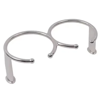 Factory Customized Marine RV Accessories Stainless Steel 316 Cup Beverage Rack