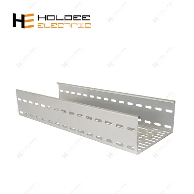 HOLDEE Industrial Cable Management Tray with Custom Hole on Bottom