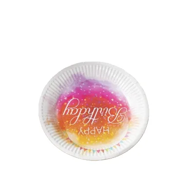 HTYS Quality Assurance Paper Plates With Customized Design 6 Inch