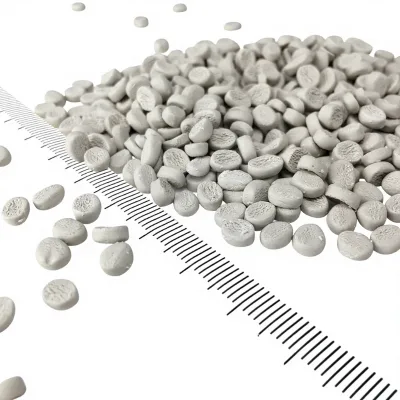 White Desiccant Masterbatch Pellets Plastic Additive for Blow Molding Injection Molding and Extrusion