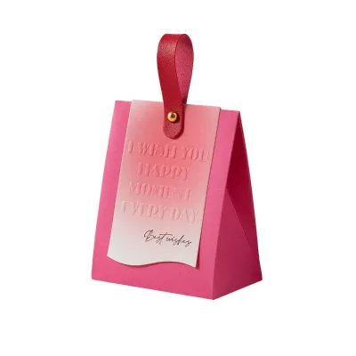 Bridal Wedding Favor Candy Gift Box Rigid Paperboard Packaging with Silk Screen Printing Recycled Materials for Food Gifts