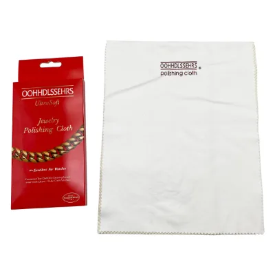 Premium Edition Extra Large Polishing Cloth for Gold Silver Jewelry Cleaning Ultrasoft Fabric with Anti Tarnish Formula 28x35 cm