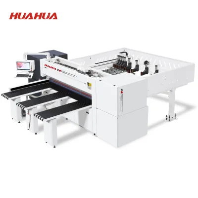 HUAHUA HP280 Doble Motor Automatic Computer Saw Machine for Woodworking Panel Sliding