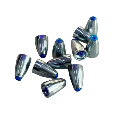 3.5g 5g 7g 10g 14g 20g Bullet Shaped Fishing Weights Anti-Dust Ocean Sinkers