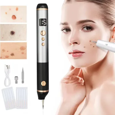 15-Level Standing Painless Plasma Pen Cauterizer Efficient Tag Removal and Electrocautery Wart Papilloma Management