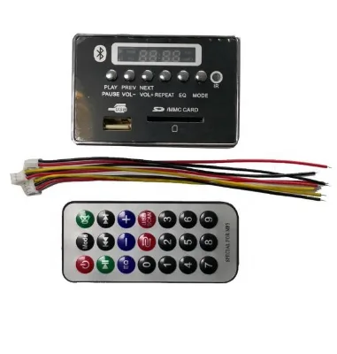 BT module mp3 decoder board BT square shell decoder board
