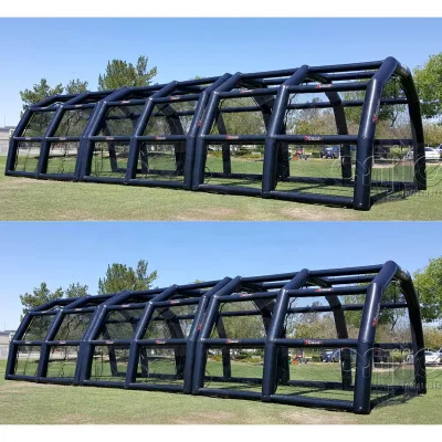 Sports Netting Outdoor Batting Cage 40ft Pvc Baseball Batting Cage for Backyard 40ft
