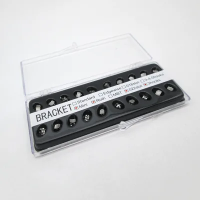 Metal Brackets Dental Materials Ortodoncia Brackets Braces for Teeth Orthodontic Bracket