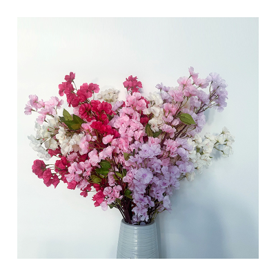 Artificial Flowers New Garden Cherry Blossom for Home Decoration