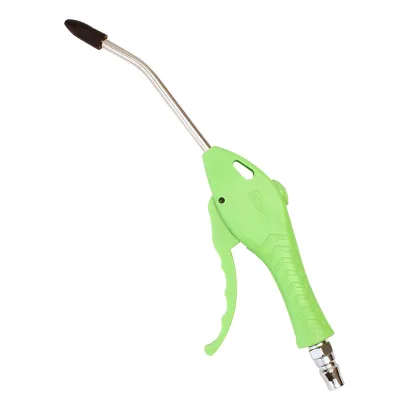 High-pressure Aluminum Dust Blowing Gun with Extended Nozzle Built-in Silencer Exhaust Rated at 1.0Mpa air Compressor Pipe Tool
