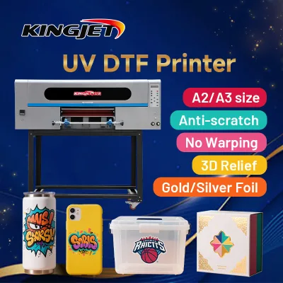 Easy to Operate Impressora Uv 12 Inches A3 30cm 30 Cm UV DTF Printer A1 Sticker Cylinder Inch 13 Phone Case LOGO Uv Dtf