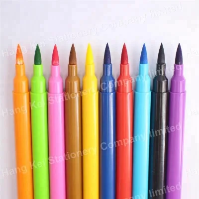 Non-toxic Brush Tip Water Color Calligraphy Marker Pens for Promotion