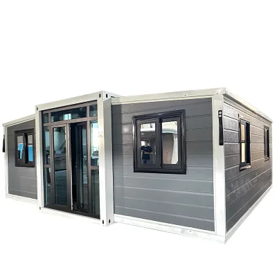 40ft Secure Expandable Container Home with Advanced Locking Systems on Doors