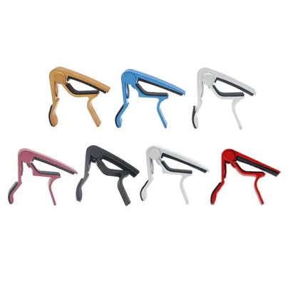 Colorful Universal Aluminium Alloy Metal Guitar Capo Tuner Capo for Acoustic Classic Electric Guitar Parts Accessories