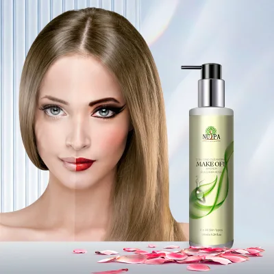Customized Wholesale 2 in 1 Easy Dissolve Makeup Remover Facial Cleanser Gel Smooth Foam Makeup Remover