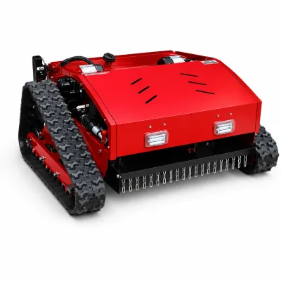 JUNCHI Small Multifunctional Four-Wheel Drive 7.5HP Four-Stroke Lawn Mower Remote Control Construction Material Making Machinery