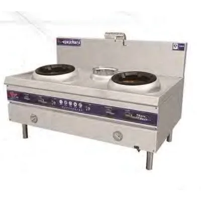 Top Quality Commercial Standing Multi-Burner Stainless Steel Wok Gas Stove