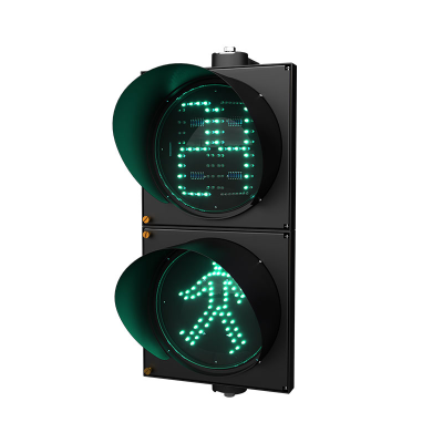 20cm Traffic Light LED Static Pedestrian Signal With Countdown Timer