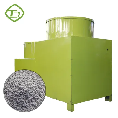Animal Chicken Manure Rotary Wet Granulator Npk Fertilizer Pellet Making Organic Fertilizer Polishing Machine