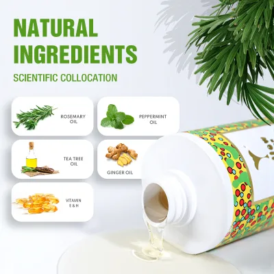 Private Label CPNP Certified Silicone Free Base Vitamin E Rosemary Hair Growth Biotin Hair Thickening Shampoo