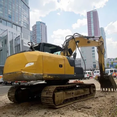 ACHIEVE Used 13 Ton Hydraulic Daewoo Crawler Excavator XE135D/XE135F Mini Digger Earthmoving Machine with Engine & PLC for Sale