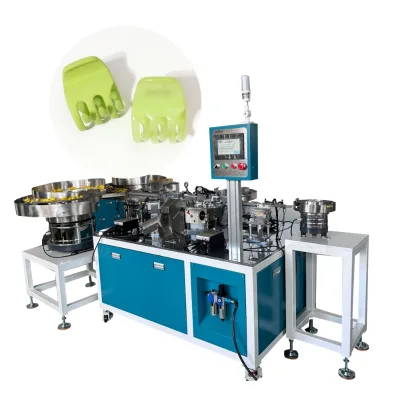 Hensen Full-Automatic Hairpin Bobby Pin & Hair Clip Assembly Machine 25-30pcs/min Capacity