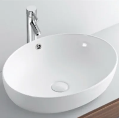 Modern Design Hand Washbasin Euro Market Sink Counter Top White Bathroom Vanity Sink