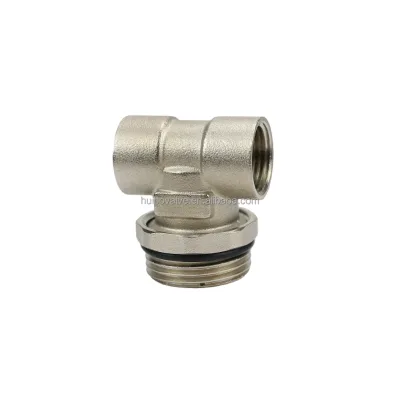 Wholesale Forged Brass 3-Way Control Drain Valves Manifold Accessories OEM for Underfloor Heating Systems