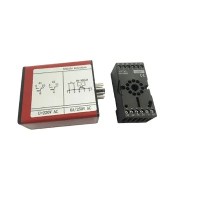 AC220V/110V 24V/12V DLD-210 Sensitivity Levels Adjustable Double Vehicle Loop Detector