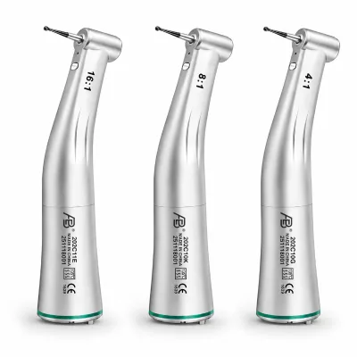 Portable Turbine Dental Handpiece 4:1 8:1 16:1 Reduction Stainless Steel Fiber Optic CE Certified Dental Products