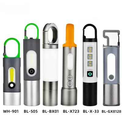 Customizable Torch Brightest Led Linterna Flashlight Magnetism Rechargeable Handheld Mini Zoom Flashlights Torches