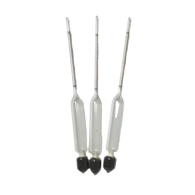 Wholesale 0-25 15-45 0-40 Laboratory Purity Tester Analyzer Test Density Check Water Content Glass Hydrometer Milk Lactimeter