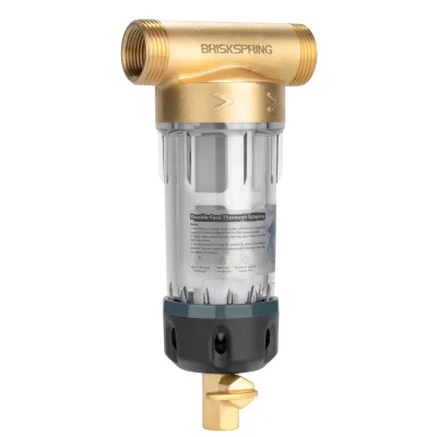 Stainless Steel Reusable Whole House Sediment Water Filter, Pre-Filtration System for City/Well Water
