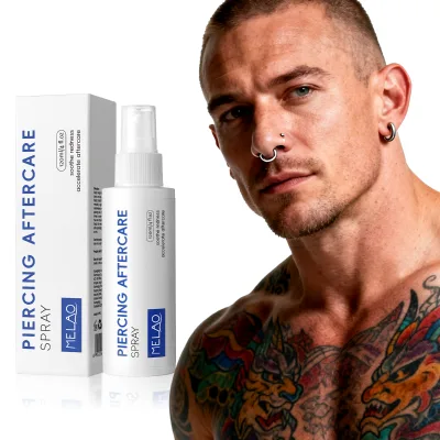 Ready Stock Premium Piercing Aftercare Gentle Formula Fast Dry Non Sticky New Piercing Piercing Aftercare Spray