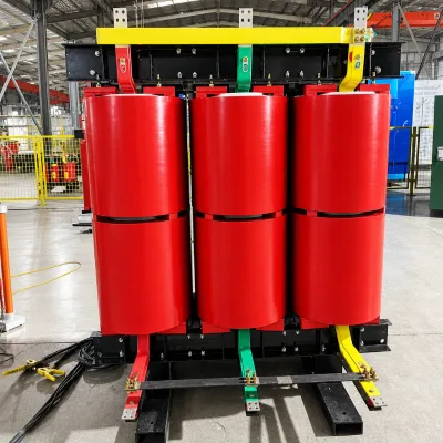 Three Phase Dry-Type Split Winding Transformer 500kVA 11kV with Two Separate LV Outputs Including 480V for Electrical Systems