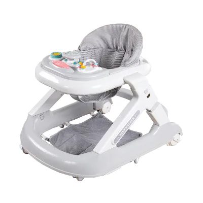 Baby Walker Anti-rollover Baby Boys and Girls Can Sit on the Walker to Learn to Walk