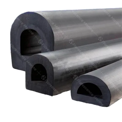 Large D-Type Anti-Collision Marine Fenders D-Shaped Piston Fender for Inland Waterways