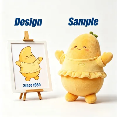 Shengye Brand Toy Manufacturer Kawaii Lovely Mango Plush Dolls Super Soft Fruit Embroidered Stuffed Toys PP Cotton Filled Gifts