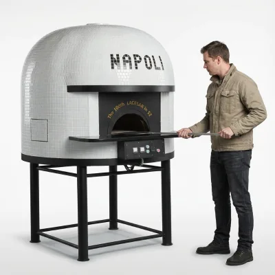 Smart Control Electric Neapolitan Pizza Oven with Zero-Observation Operation for Hassle-Free Baking